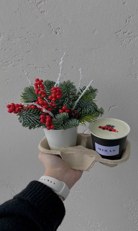 ИНТЕРАКТИВ "ЕЛОВАЯ КОМПОЗИЦИЯ В МИНИАТЮРЕ" - 